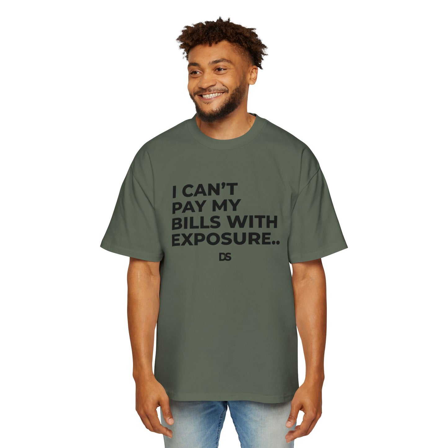 I can't pay my bills with exposure! (Black Print)